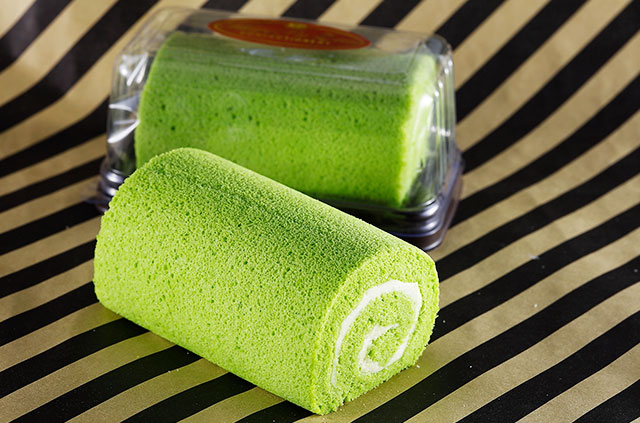 pandan-swiss-roll