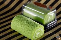 Pandan Swiss Roll with Coconut